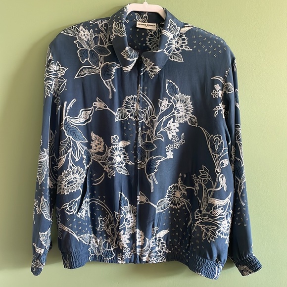 ALFRED DUNNER BLUE PANT AND JACKET SET - SIZE 12 - Picture 2 of 16